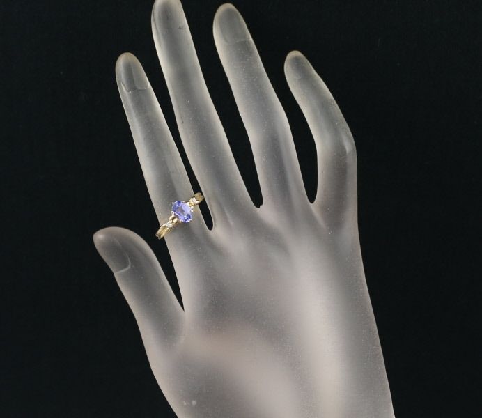 TASAKI タサキ リング タンザナイト ダイヤ ダイヤモンド 0.04ct