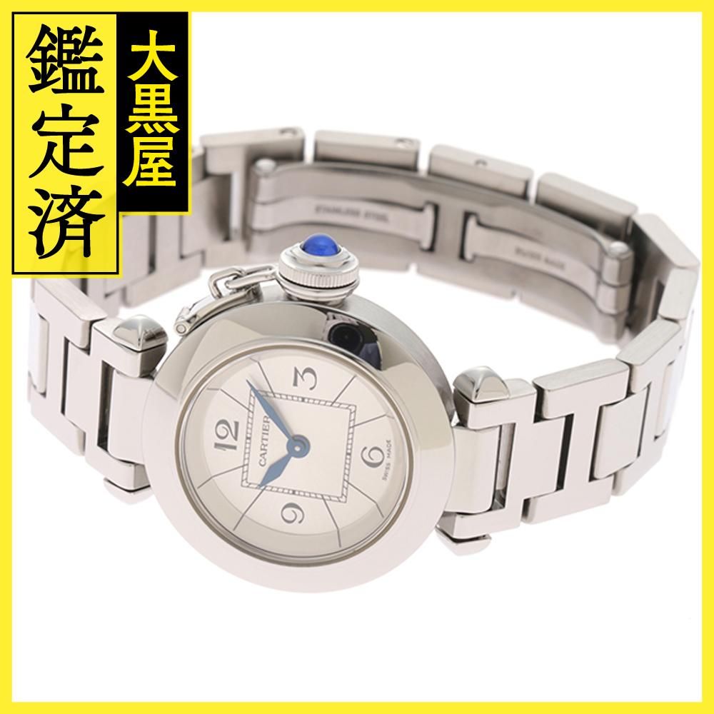 カルティエ CARTIER ミスパシャ W3140007 27mm SS シルバー レディース【460】2147400228660 - メルカリ