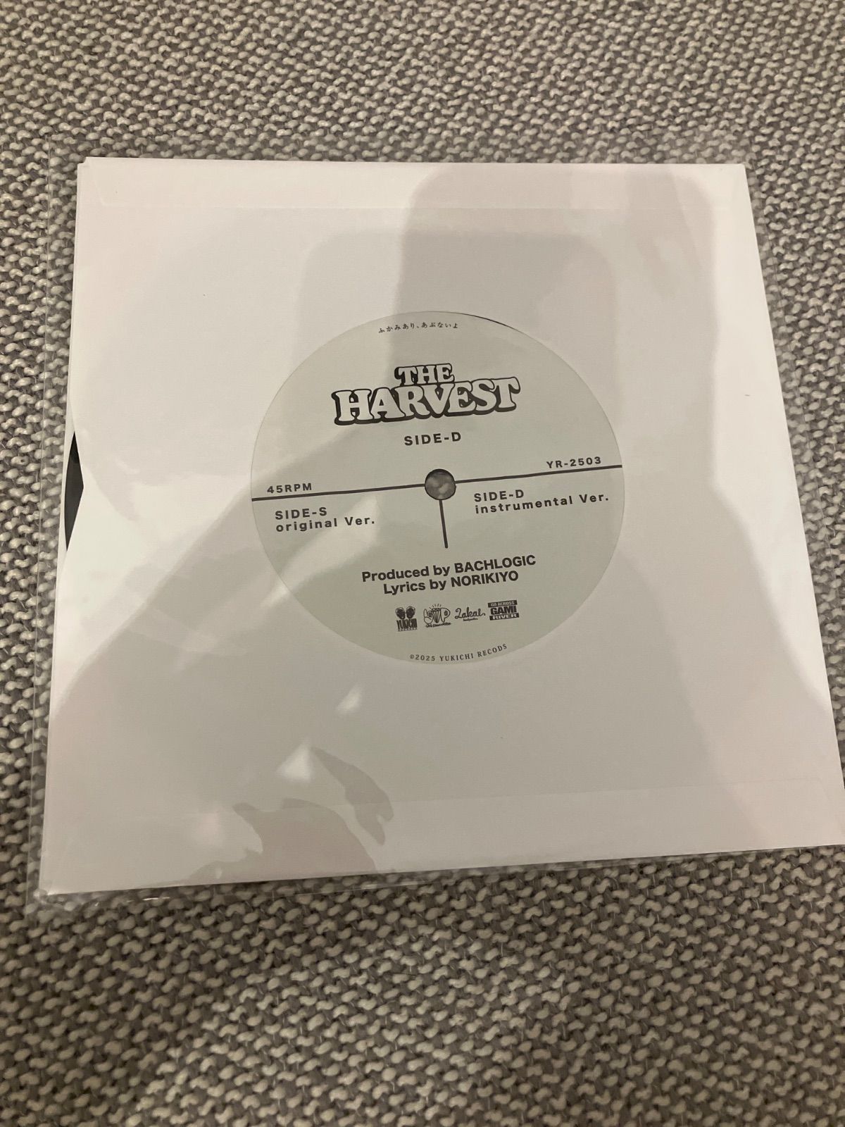 NORIKIYO 脱獄のススメ[書籍]+ 栞 + THE HARVEST [7inch] 【280枚限定