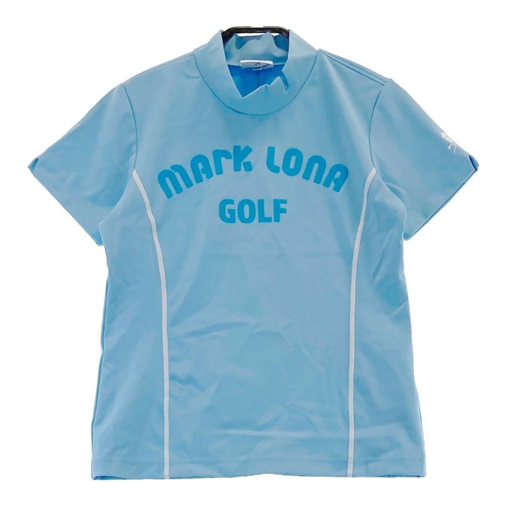 MARK & LONA ハイネック半袖シャツ MARK&LONA マークアンドロナ 半袖ハイネックシャツ 黒 胸迷彩