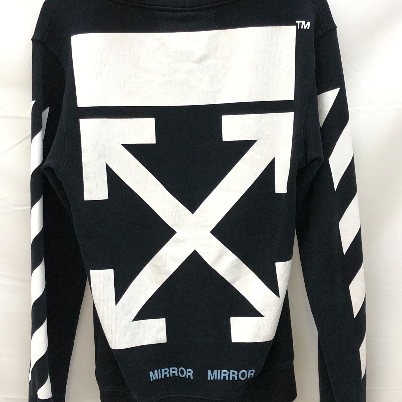 OFF WHITE オフホワイト 17SS DIAG CARAVAGGIO HOODIE カラヴァッジョ 
