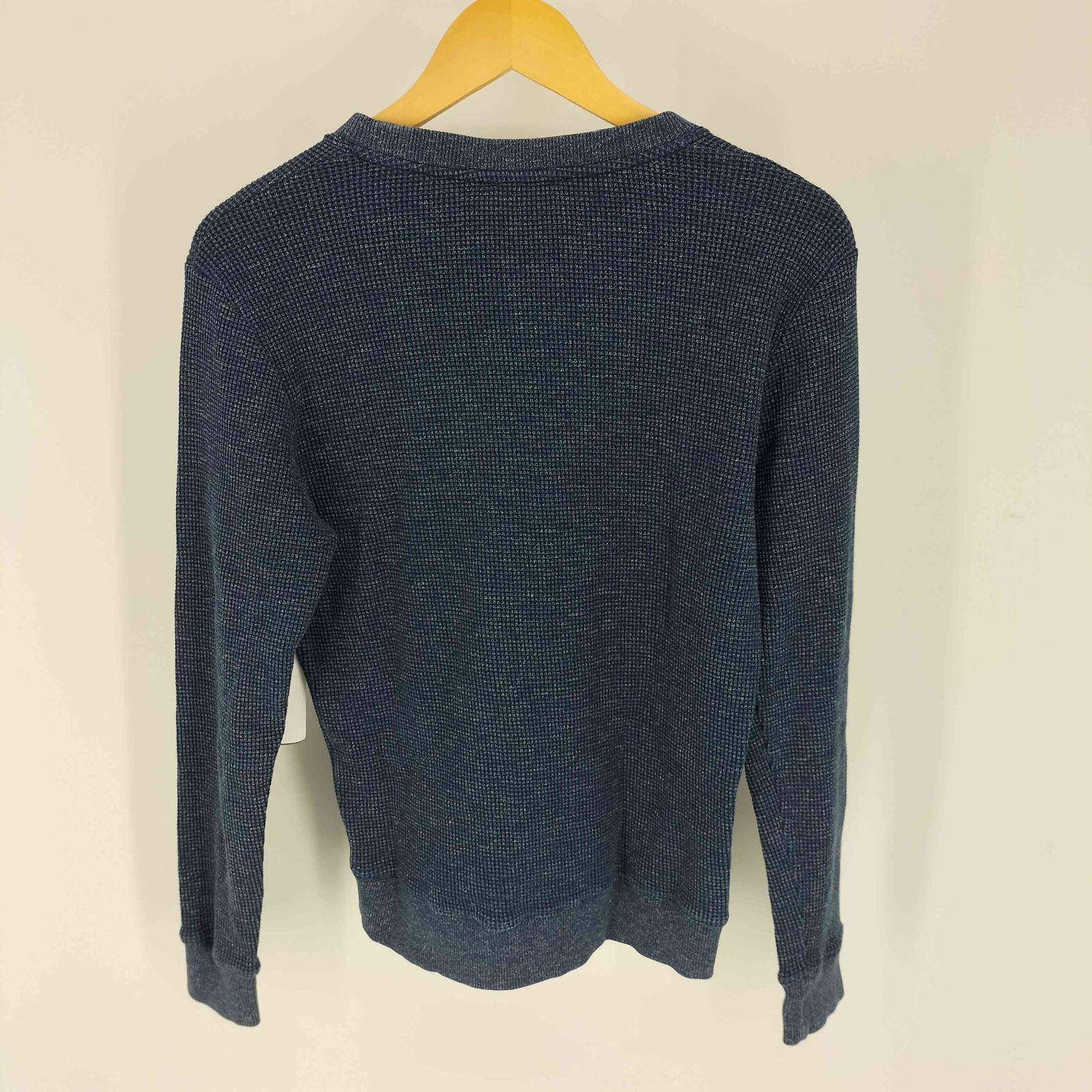 アーペーセー A.P.C. リブ切替 クルーネック サーマル カットソー 