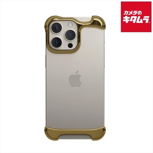 ロア インターナショナル AC26351i15PR Arc Pulse アルミ ミラーGD iPhone 15 Pro用