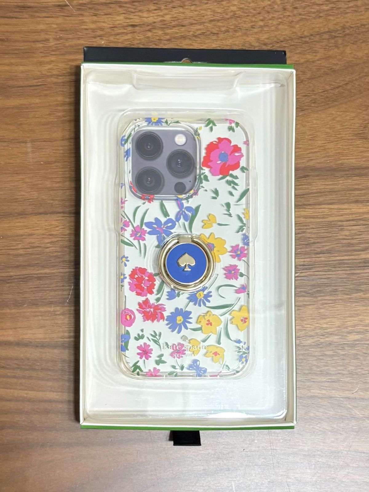 KATESPADE iPhone14Pro対応ケース リング付属KB612 【公式通販】