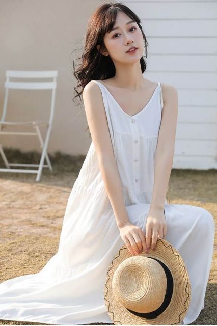 さわやか サスペンダー サマードレス スタイリッシュ 華やか 軽い レイヤード スカート ワンピース ロングスカート ロング ロング丈 ノースリーブ Vネック ストレート バックレス 薄手 かわいい シンプル カジュアル おしゃれ ラフ ラブリー キュート ガーリー ルーズ さわやか サスペンダー サマードレス スタイリッシュ 華やか 軽い