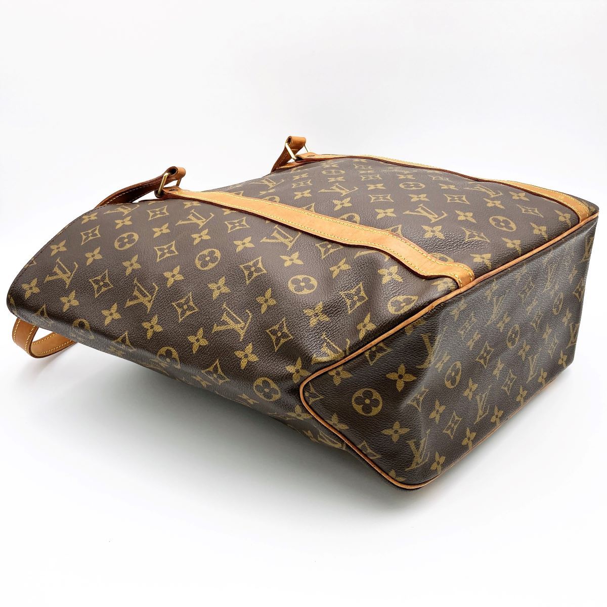 LOUIS VUITTON ルイ・ヴィトン サックショッピング モノグラム トートバッグ ショルダーバッグ ブラウン PVC レディース メンズ  ファッション M51110 USED 中古 - メルカリ