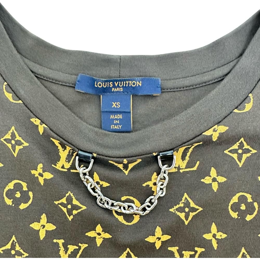 コットン モノグラム柄