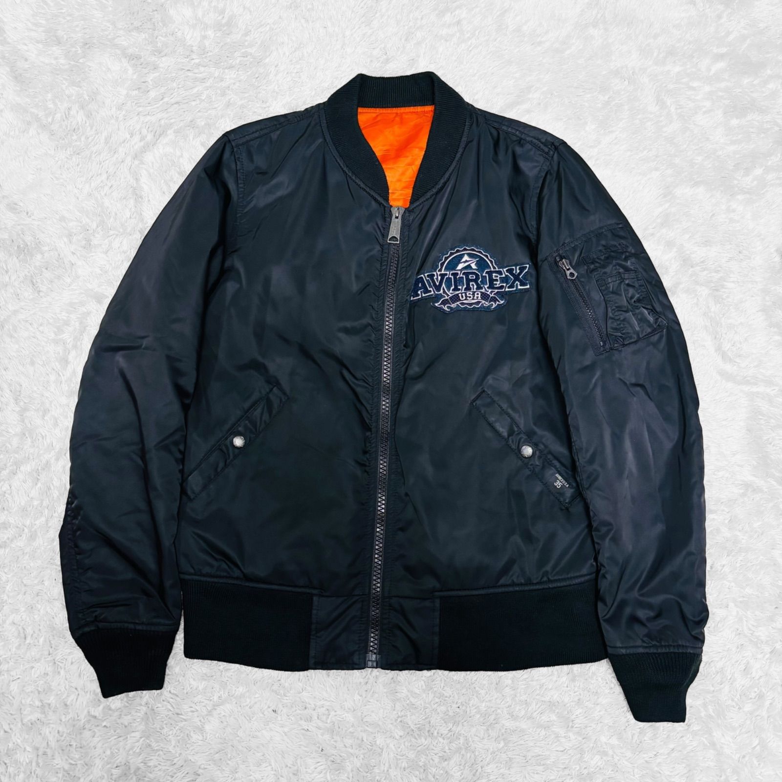 アヴィレックス AVIREX ミリタリー フライトジャケット サバイバル MA
