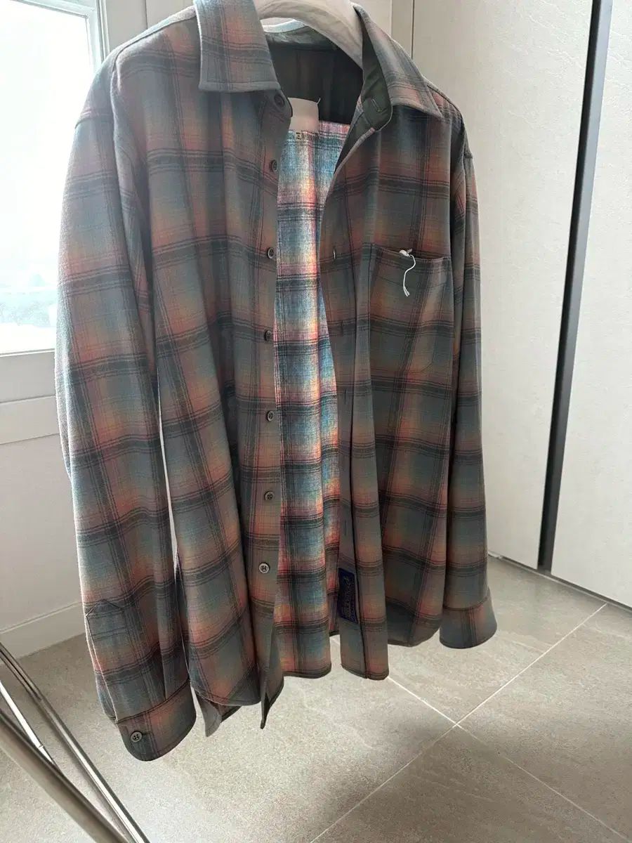 39 Maison Margiela メゾンマルジェラ ペンドルトン ウール シャツ ピンク