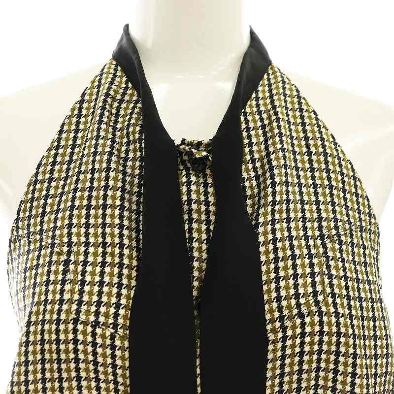 ドロシーシューマッハ DOROTHEE SCHUMACHER 総柄 ノースリーブシャツ ブラウス  2 ホワイト 白 52 07 01 レディース ドロシーシューマッハ DOROTHEE SCHUMACHER 総柄 ノースリーブ