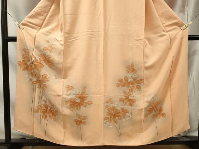 平和屋着物□訪問着 枝花文 暈し染め 正絹 逸品 CAAR8573in 平和