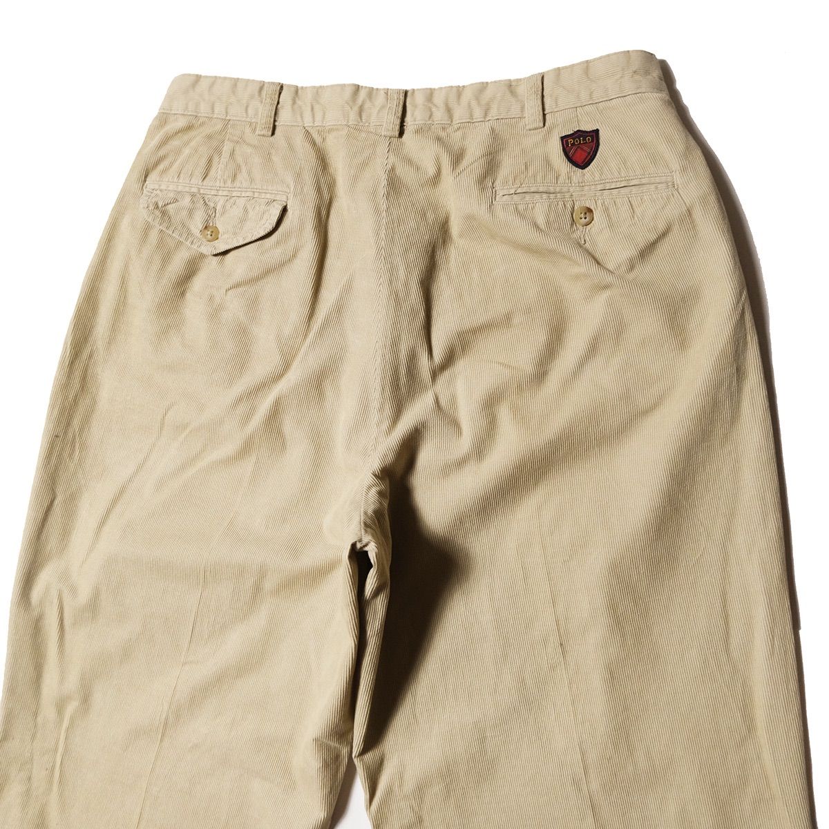 超希少 90s〜00sラルフローレン コーデュロイ パラシュートパンツ32/30
