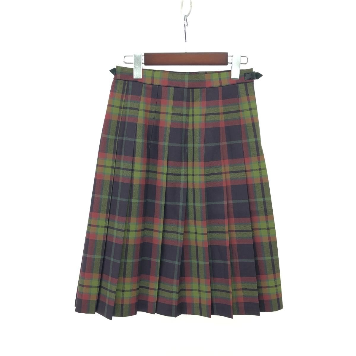 O NEIL OF DUBLIN オニールオブダブリン ラップスカート サイズ US6 キルトスカート チェック ベルト フリンジ パープル 240001165453