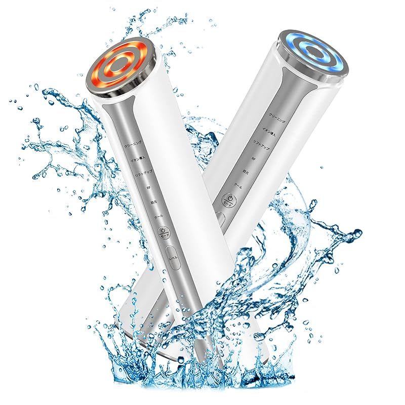 美顔器 RF美顔器 高周波美顔器 EMS微電流 4光LED搭載 温冷ケア 多機能