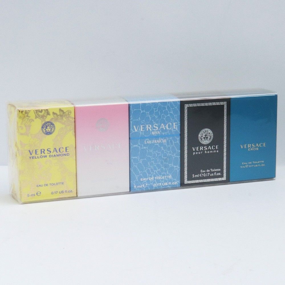 versace 香水 ミニチュア5点セット 未使用 VERSACE 香水 ミニボトル