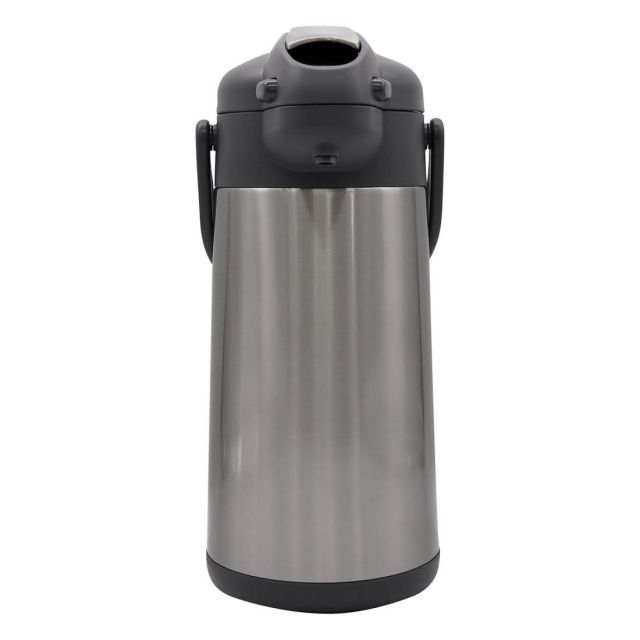 70 の力で注げる オルゴ ポット ステンレスエアーポット 2 L 3 0 軽量 かる押しポット 保温保冷対応 レバー式 給湯 卓上魔法瓶 丸洗いOK 高齢者にも使いやすい