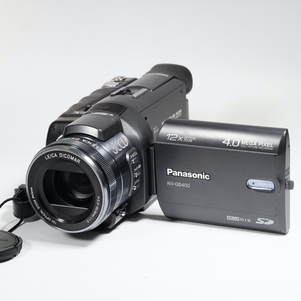 Panasonic パナソニック NV-GS400 グレー ビデオカメラ 動作OK 1週間 
