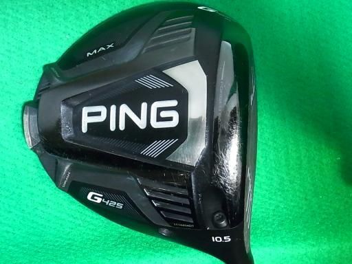 【美品】PING G425 MAX 10.5 純正Sフレックス（シャフトあり） Ping G425 MAX 10.5° Driver Head & Cover Right Handed Golf