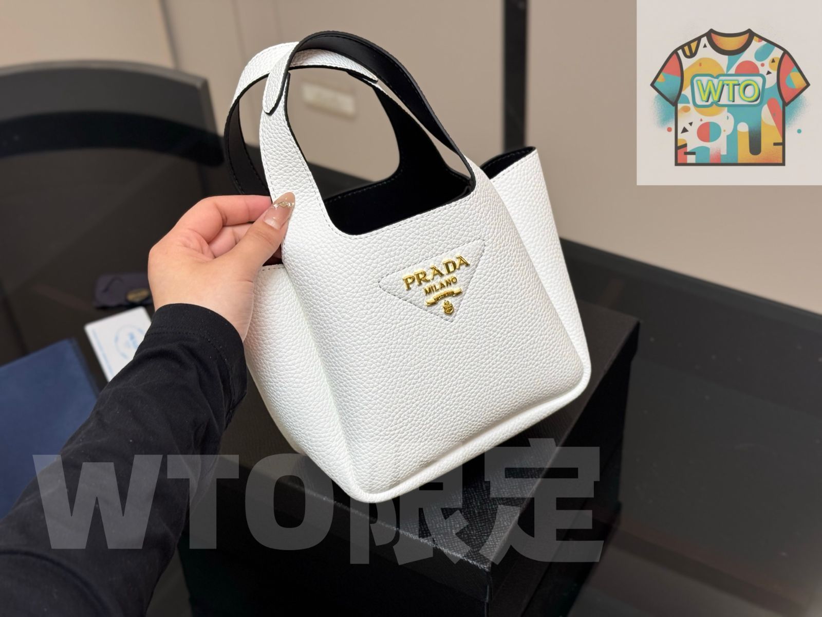 今日 Prada 菜籃子 レザー トートバッグ 送料無料 在庫セール価格です -WT0輸入-WTO輸入2 WWW_NOITHATQUANGTHANH_NET