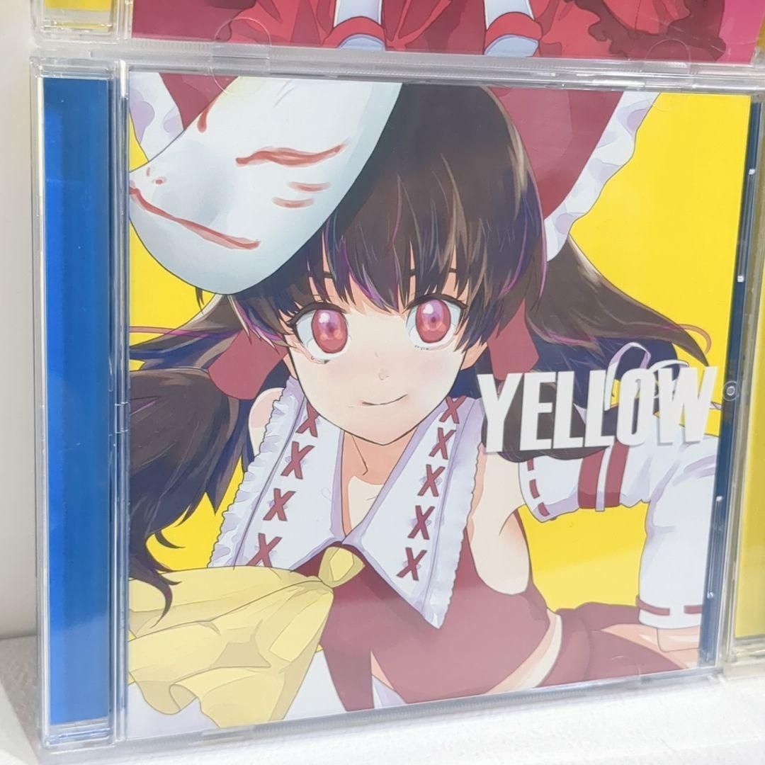 Liz Triangle マゼンタ グレー シアン イエロー 東方 同人CD - メルカリ