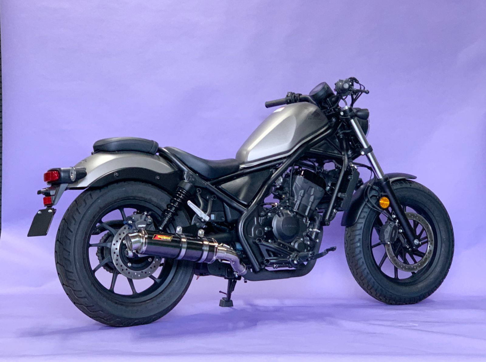 REBEL レブル250 2BK-MC49 クーガ ステンレス マフラー スリップオン WWW_OLIVIERBERNSTEIN_COM