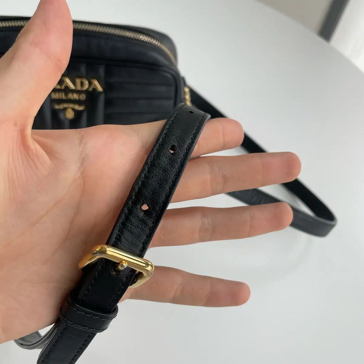 美品【プラダ】ダイアグラム ミニクロスバッグ PRADA(プラダ) ダイアグラム ミニ クロスバッグ - メルカリ