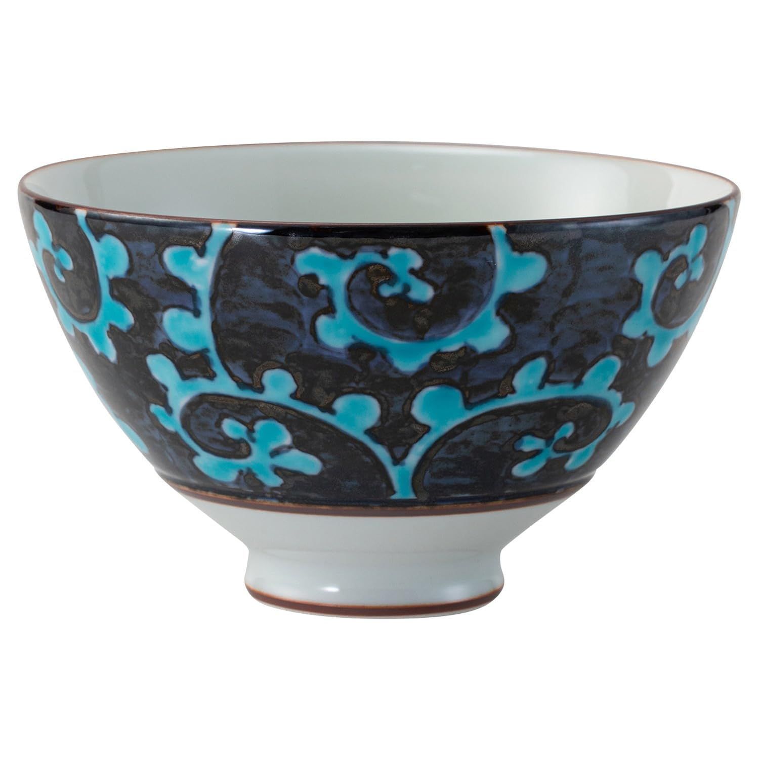 【新着商品】アラベスク ハルヒ碗 ブルー 直径約11cm 電子レンジ可 ご飯茶碗 食洗器対応 茶碗 24671 波佐見焼 人気・おすすめ｜使いやすい・旅行におすすめ 品質保証 全国発送