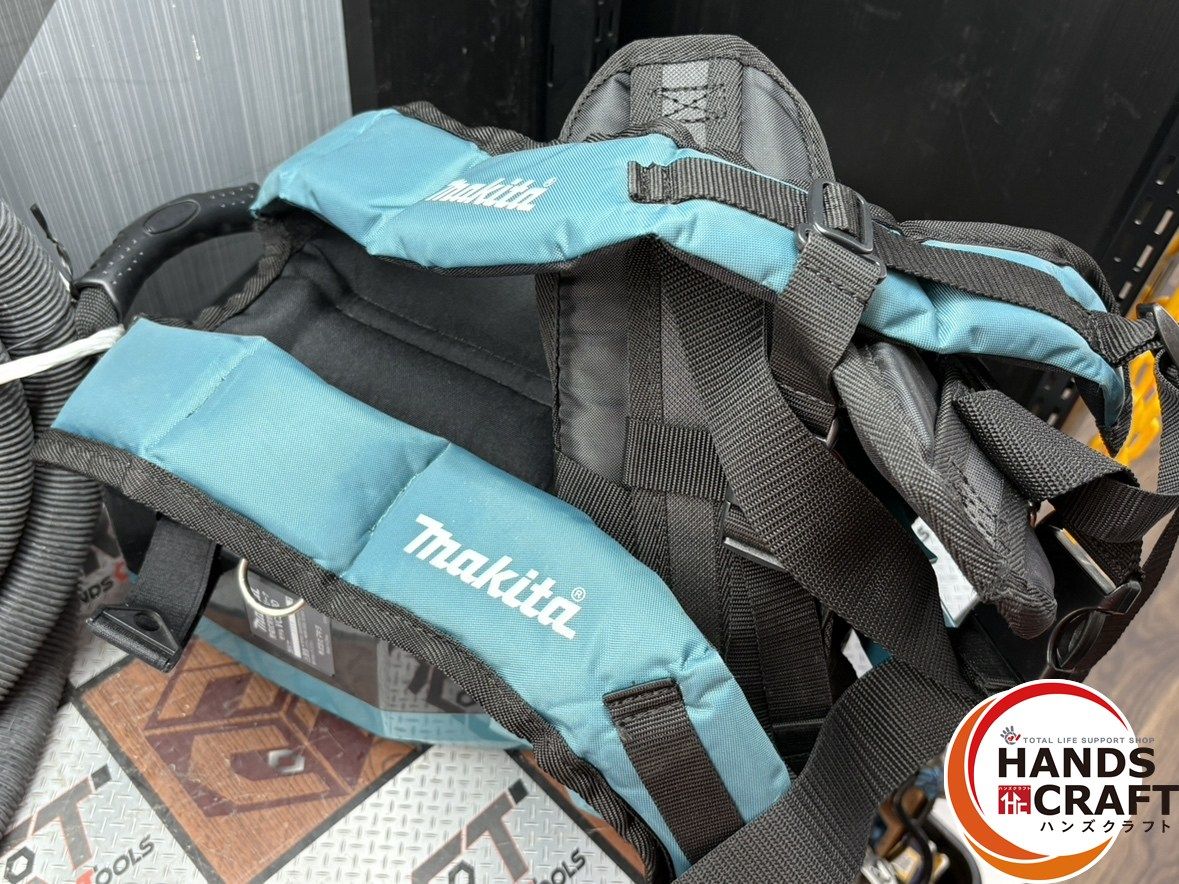 〇マキタ Makita VC260D 充電式背負クリーナー ノズル・パック無し