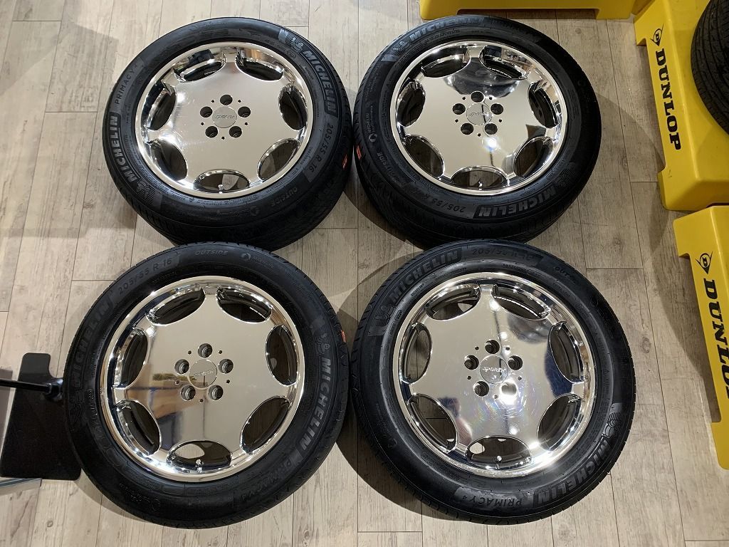 エンケイ　セルバッハ　16インチ7j エンケイ セルバッハ 16インチ7j 希少中古品】ENKEI エンケイ