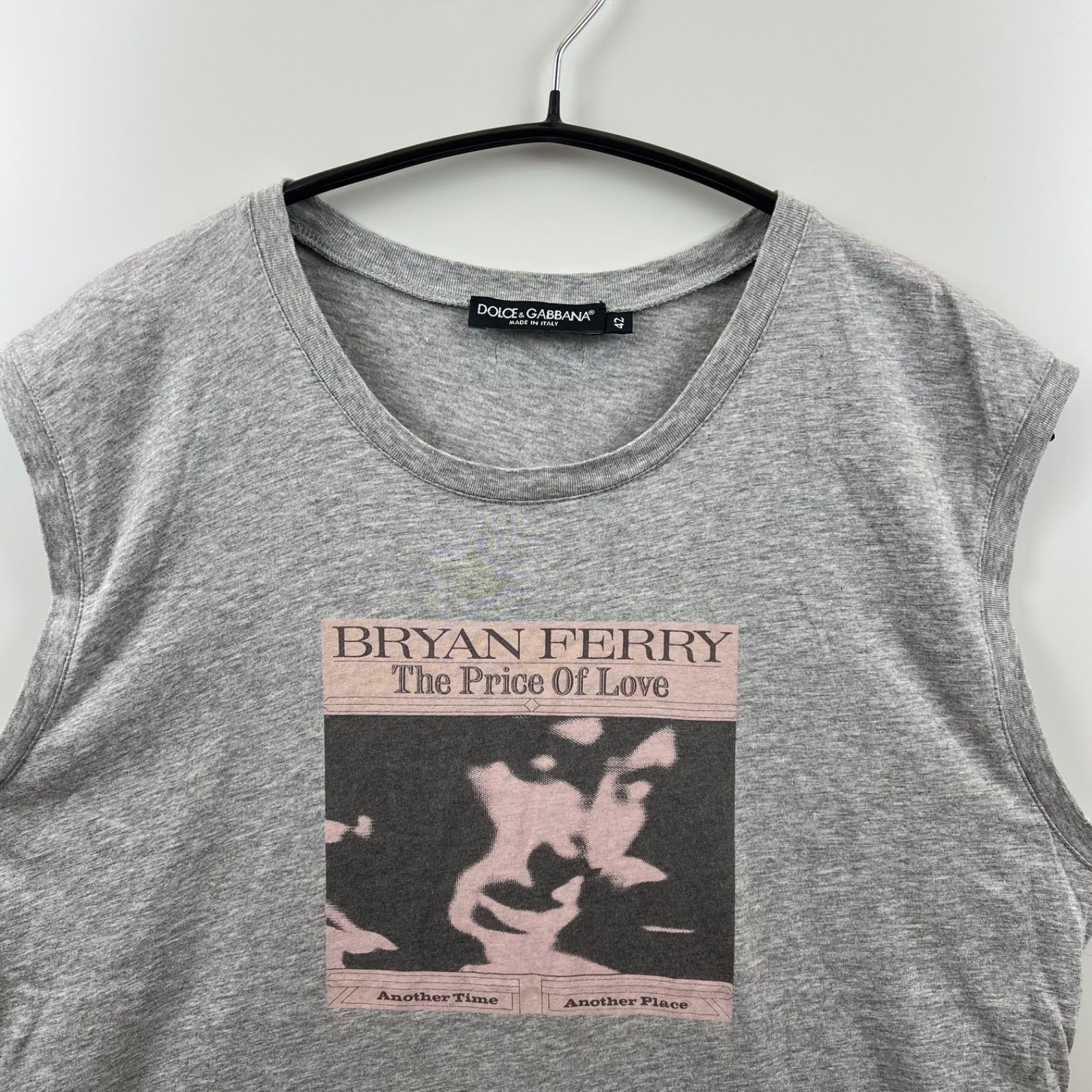 DOLCE&GABBANA D&G archive y2k BRYAN FERRY photo NS Tee 42