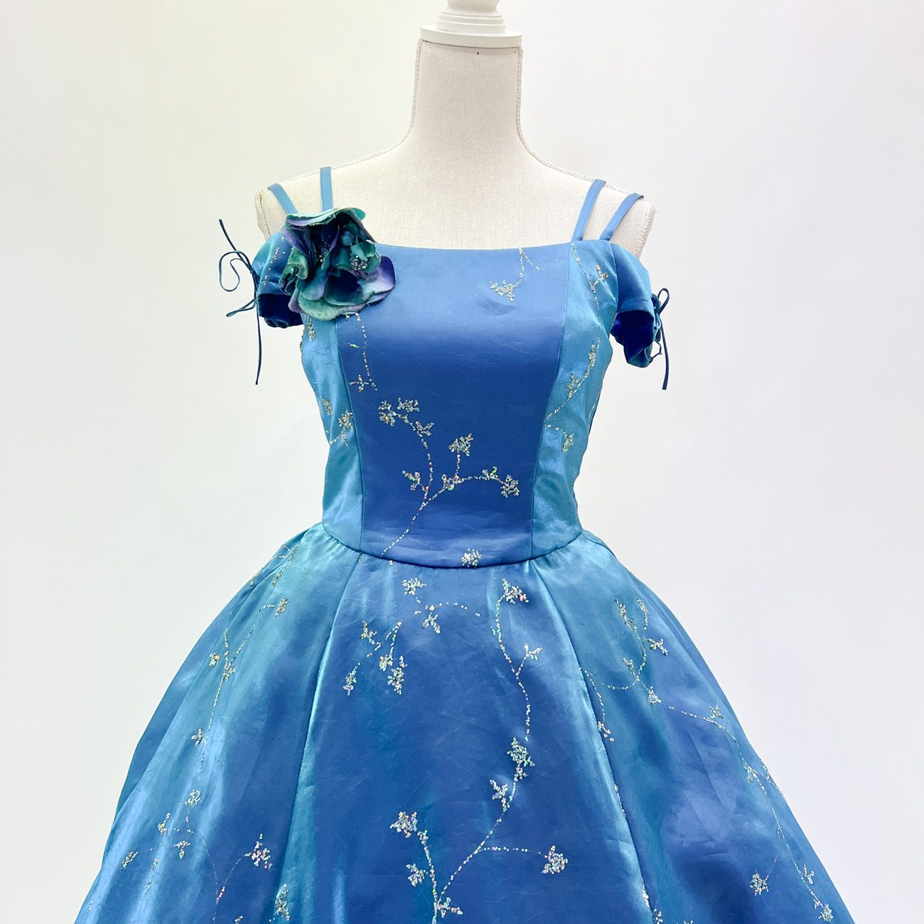 カラードレス プリンセス 青 9号 C-287