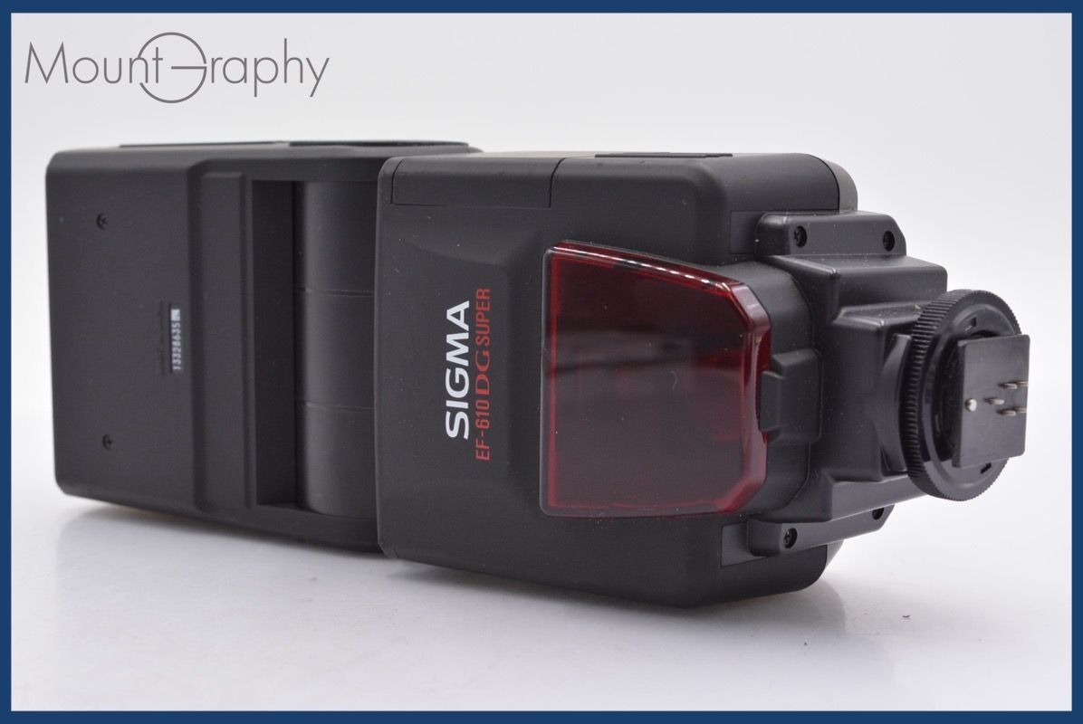 上 シグマ SIGMA EF-610 DG SUPER EO-ETTL II 単三電池仕様 完動 同梱可 yk2570
