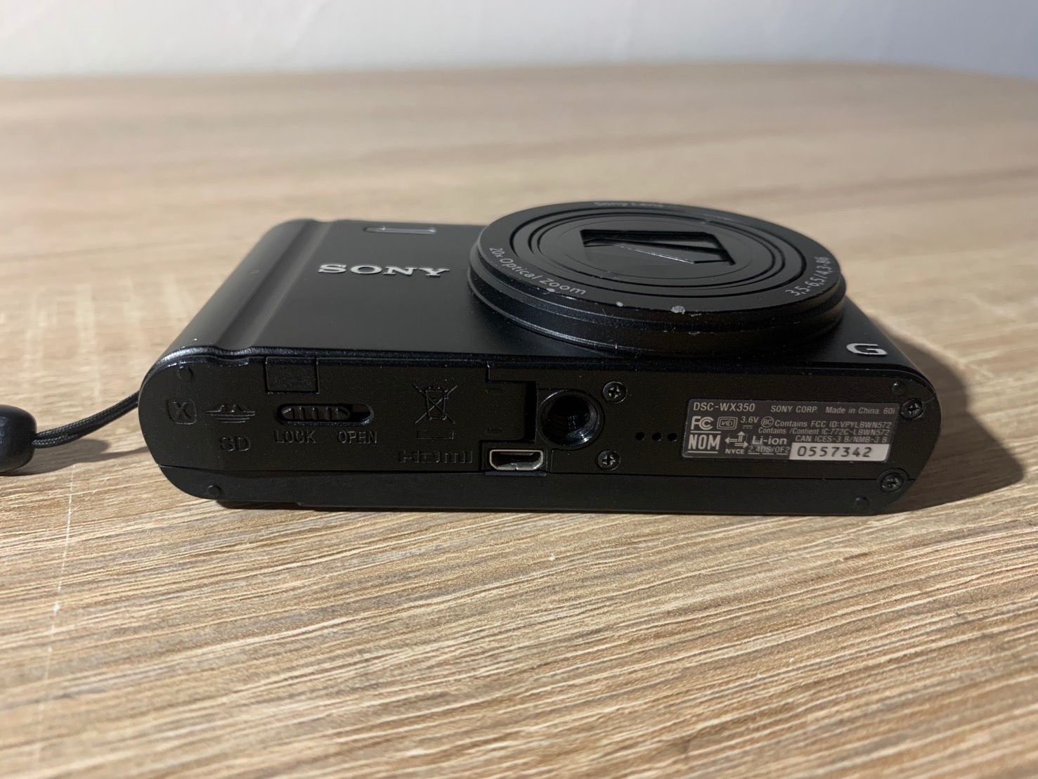 ☆ソニー / SONY サイバーショット DSC-WX350 (B) [ブラック