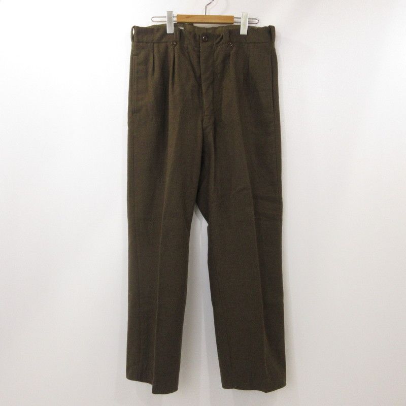 姫路東店 MILITARY衣料 | ミリタリーイリョウ パンツ M52 Wool Trousers フランス軍 オリーブ 107