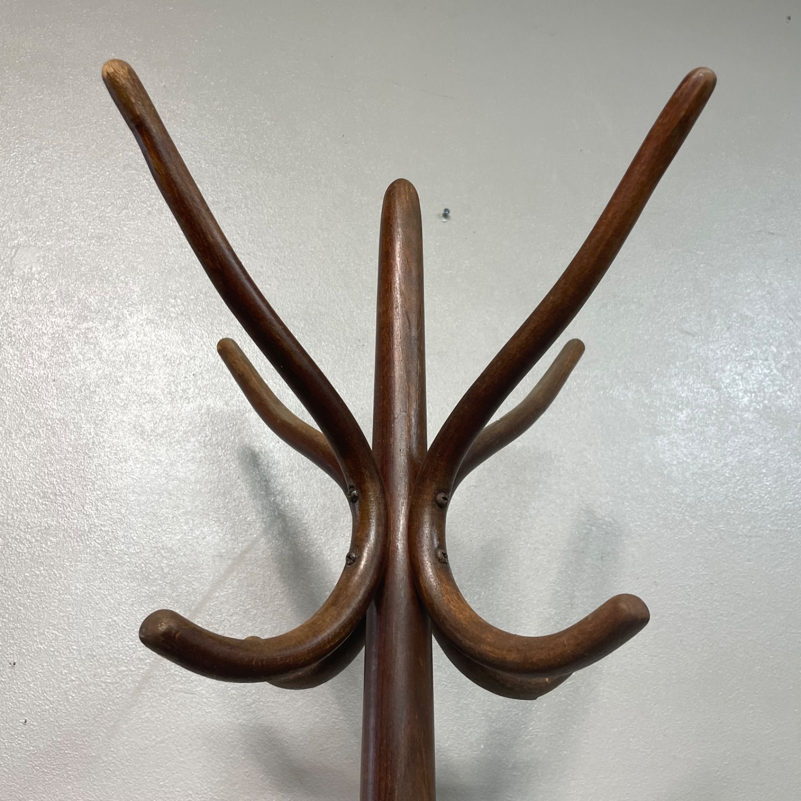 秋田木工 コートハンガー ポール 帽子掛け 傘立て 玄関収納 曲木 人気 商品 通販家具・インテリア - 秋田木工 コートハンガー ポール