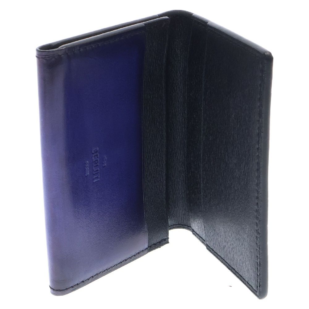 BERLUTI ベルルッテ　カリグラフィ　名刺入れ Berluti ベルルッティ 名刺入れ カリグラフィー ブルー カード