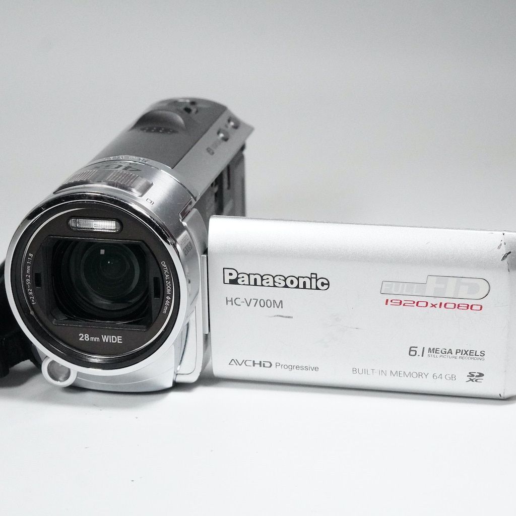 Panasonic パナソニック HC-V700M シルバー 動作OK 1週間保証