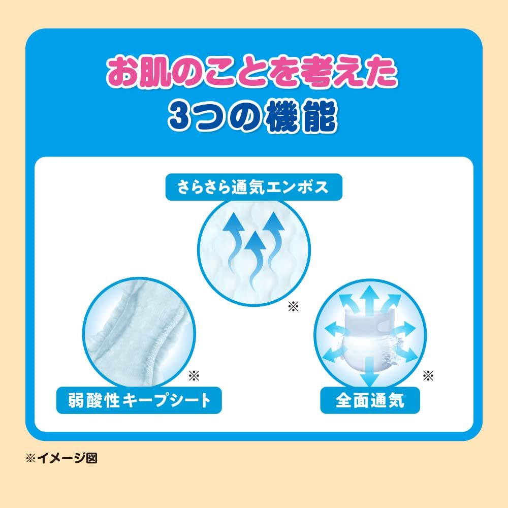 ネピア やさしい Genki! テープ Mサイズ (6〜11kg) 56枚 ×8 Amazon.co.jp: 【テープ Mサイズ】 ネピアGENKI! アンパンマン