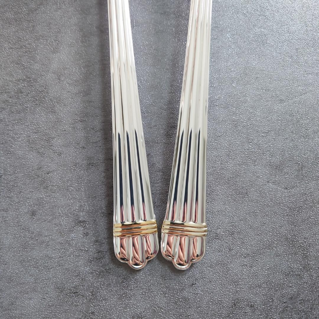 クリストフル アリアゴールドリング サービングセット 2点 WWW_SKLAD-KIRPICHA_RU