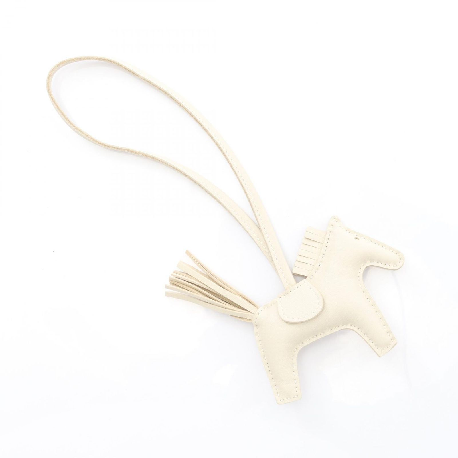 エルメス HERMES チャーム ロデオPM クレ レザー ロデオPM クレ レディース Used A