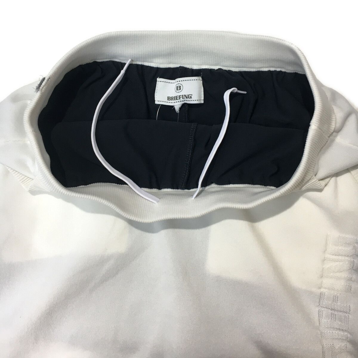BRIEFING - coco 中古 ブリーフィング BRIEFING レディース スカート M 白 ホワイト ニット 一体型インナーパンツ 中古 レディース ブリーフィング BRIEFING スカート M 白