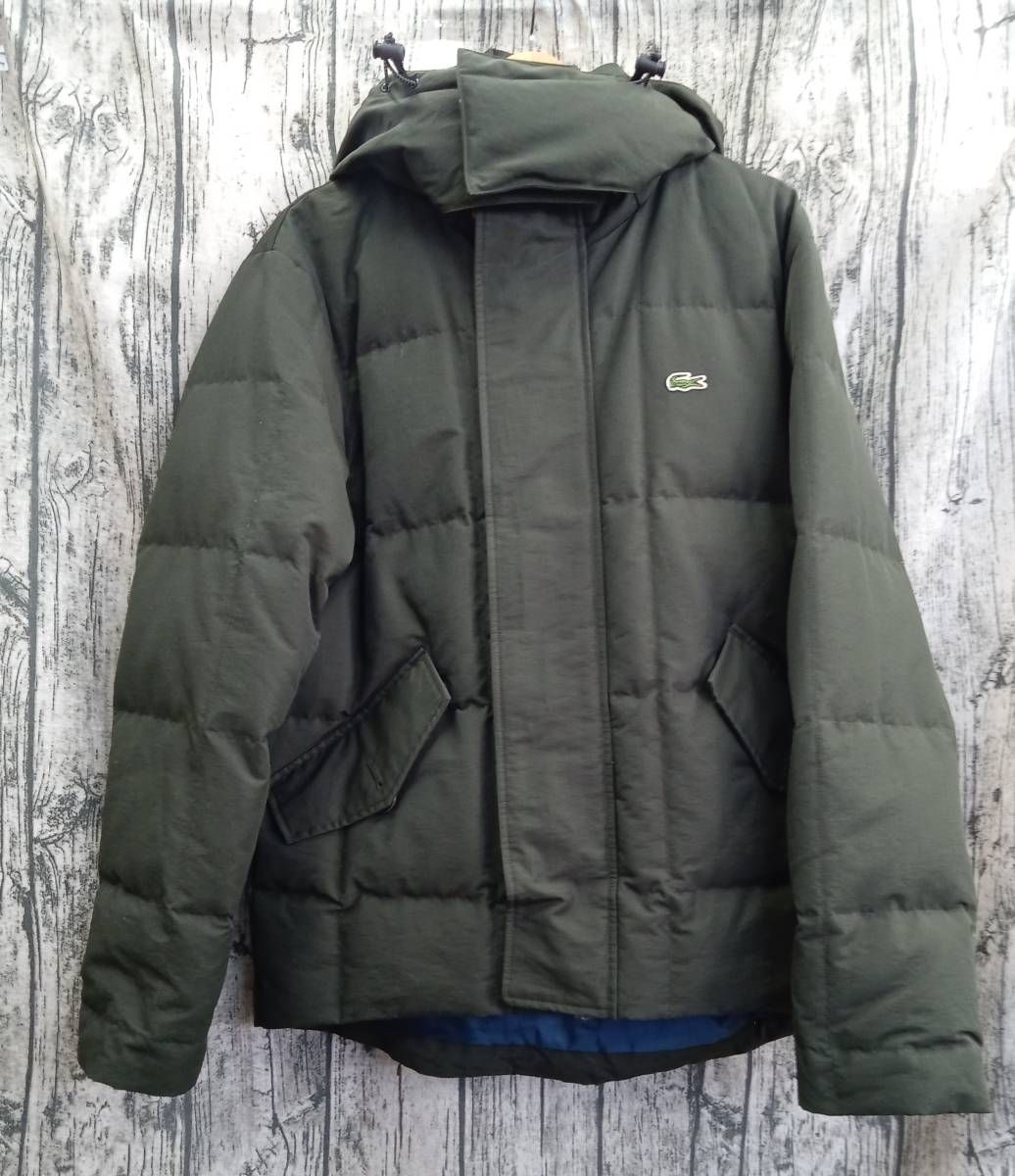 LACOSTE ラコステ  ダウンジャケット カーキ  Мサイズ BH528EL