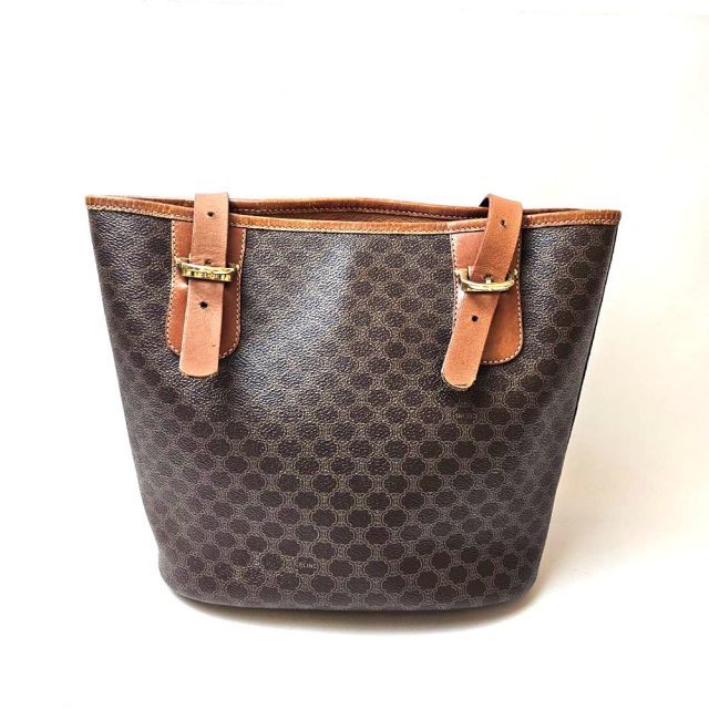 CELINE セリーヌ トートバッグ　肩掛け　マカダム柄 レザー 楽天市場】【バッグ】CELINE セリーヌ マカダム柄 トートバッグ