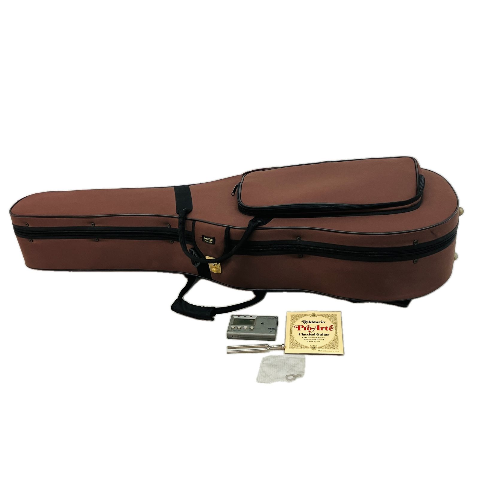 Aria AC50 クラシック ギター アコースティック スペイン製 ハードケース 付き 弦楽器 アリア C10492769