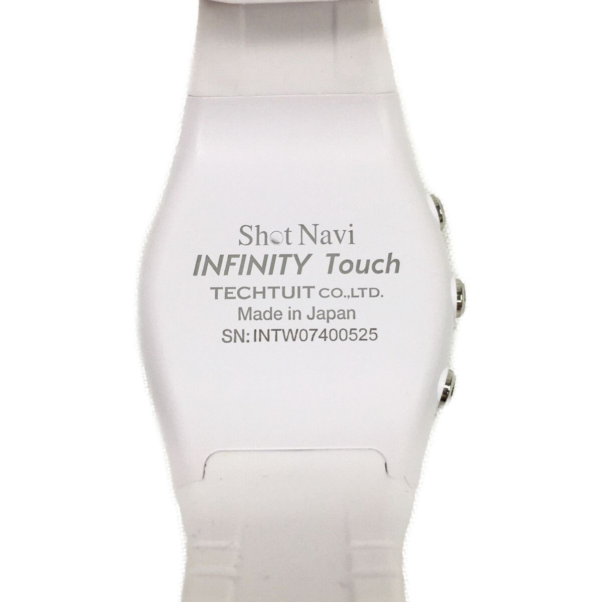 2025，お得 中古 ショットナビ ShotNavi ゴルフナビ 白 インフィニティ