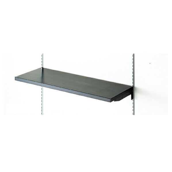 木棚セット W120cmタイプ D40cm ブラック  61-777-38-4 