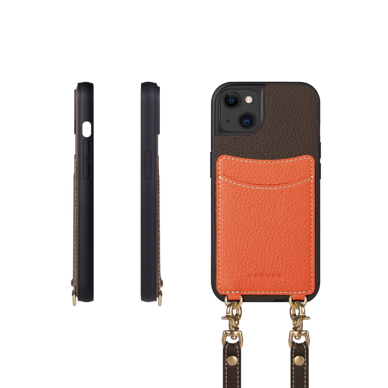 XTENDED iDENTITY リボン付きミラーケース iPhone16 iphone16カバー