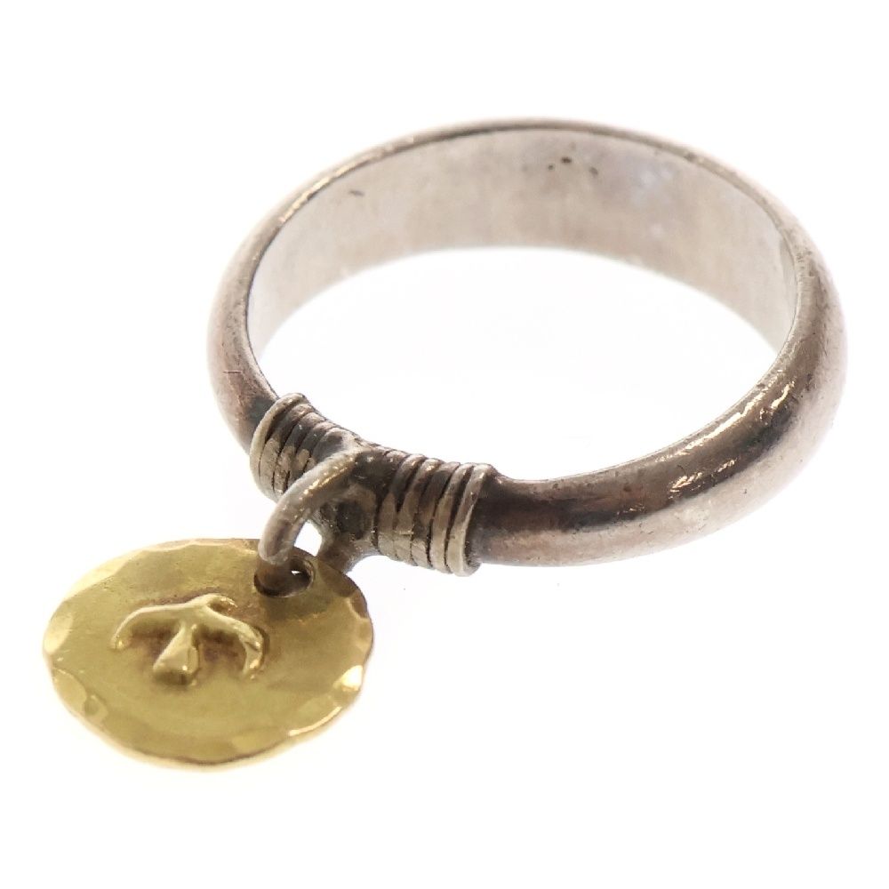 ゴローズチャーム付きリング シルバー・ゴールド ゴローズチャーム付きリング シルバー・ゴールド goro's (ゴローズ