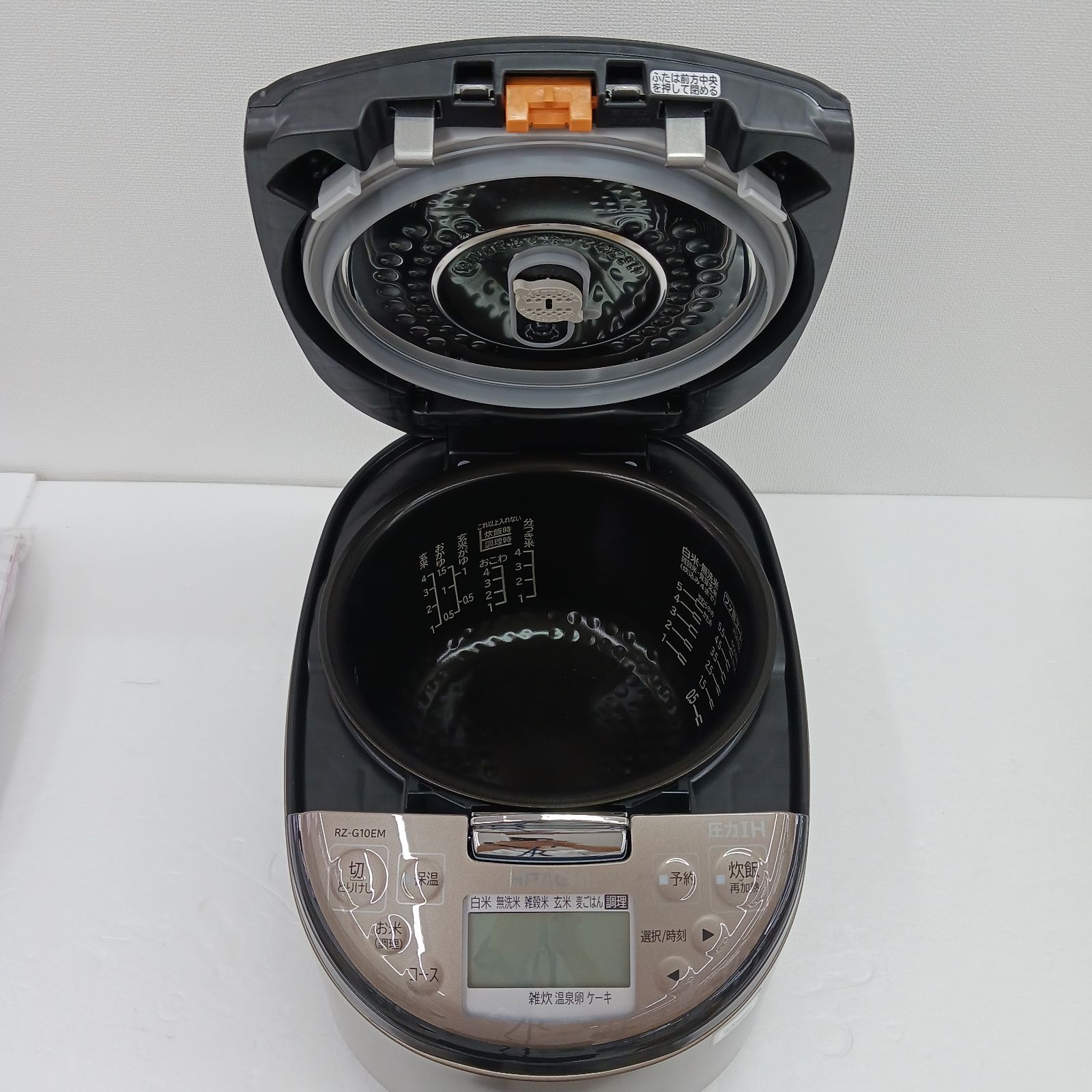 展示商品】 日立 HITACHI 炊飯器 5.5合 ふっくら御膳 圧力IH 展示商品】 日立 HITACHI 炊飯器 5.5合 ふっくら御膳 圧力IH