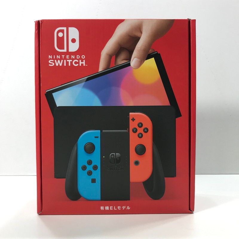 Nintendo Switch ニンテンドー スイッチ 有機ELモデル 本体 Joy-Con L ネオンブルー R ネオンレッド 034-250529-mh-09-fuz